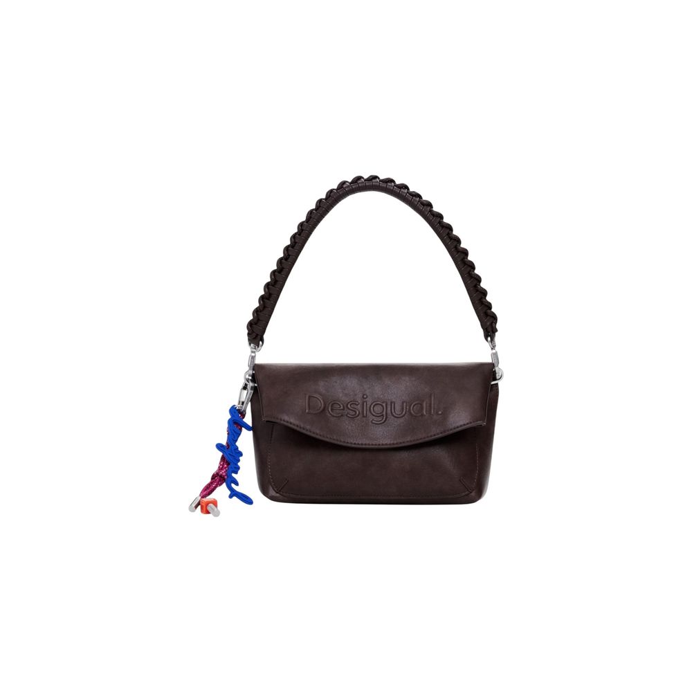 Desigual Brown Polyethylene Handbag