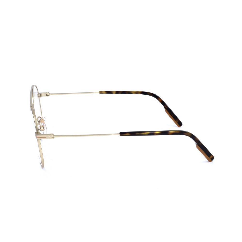 Lunettes (monture) Ermenegildo Zegna en métal doré
