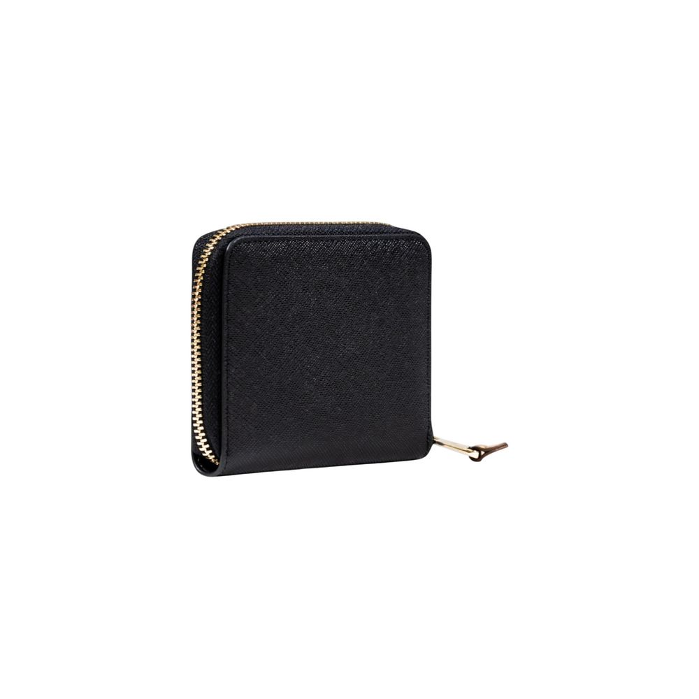 Alviero Martini Prima Classe Geldbörse aus schwarzem PVC