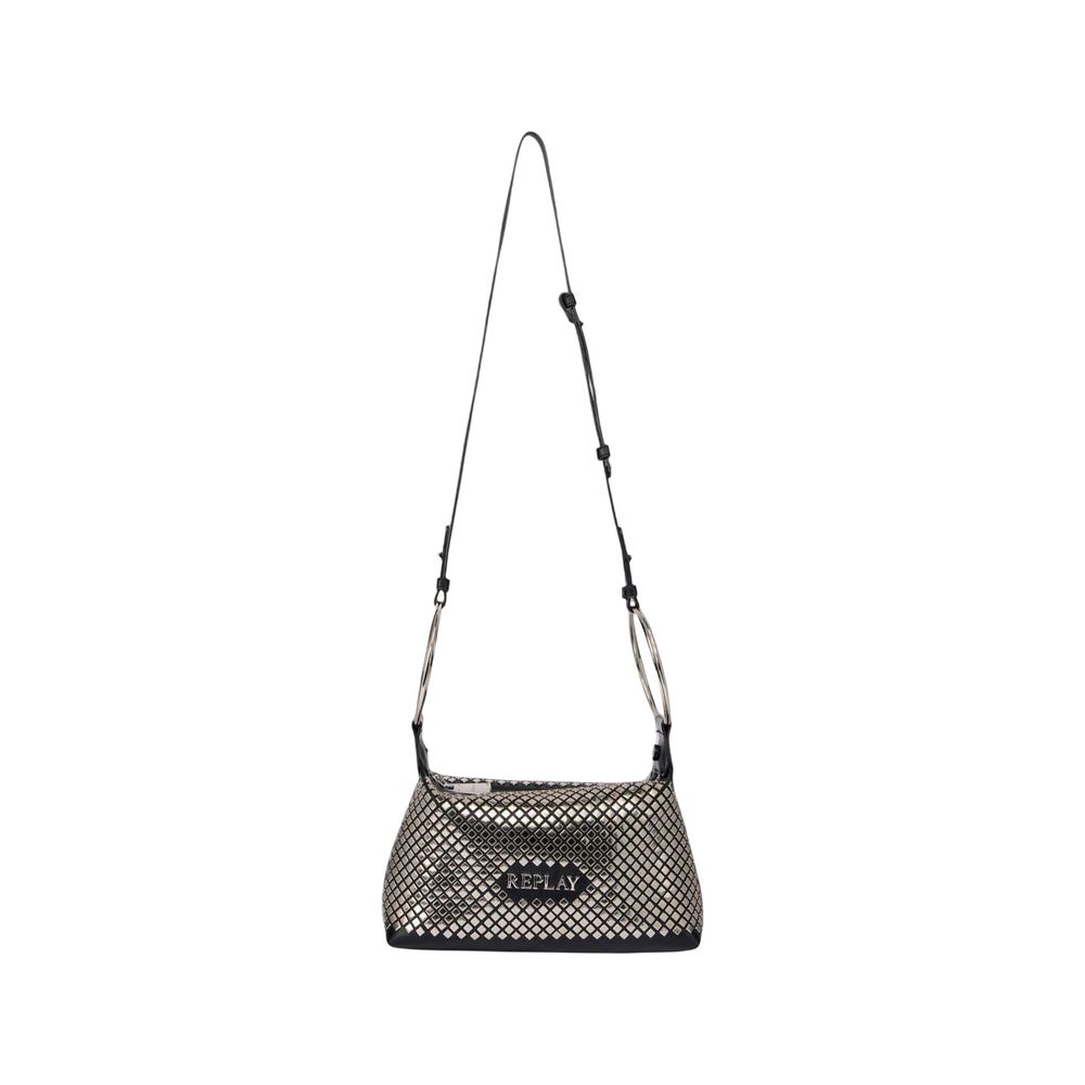 Replay Black Polyester Handbag