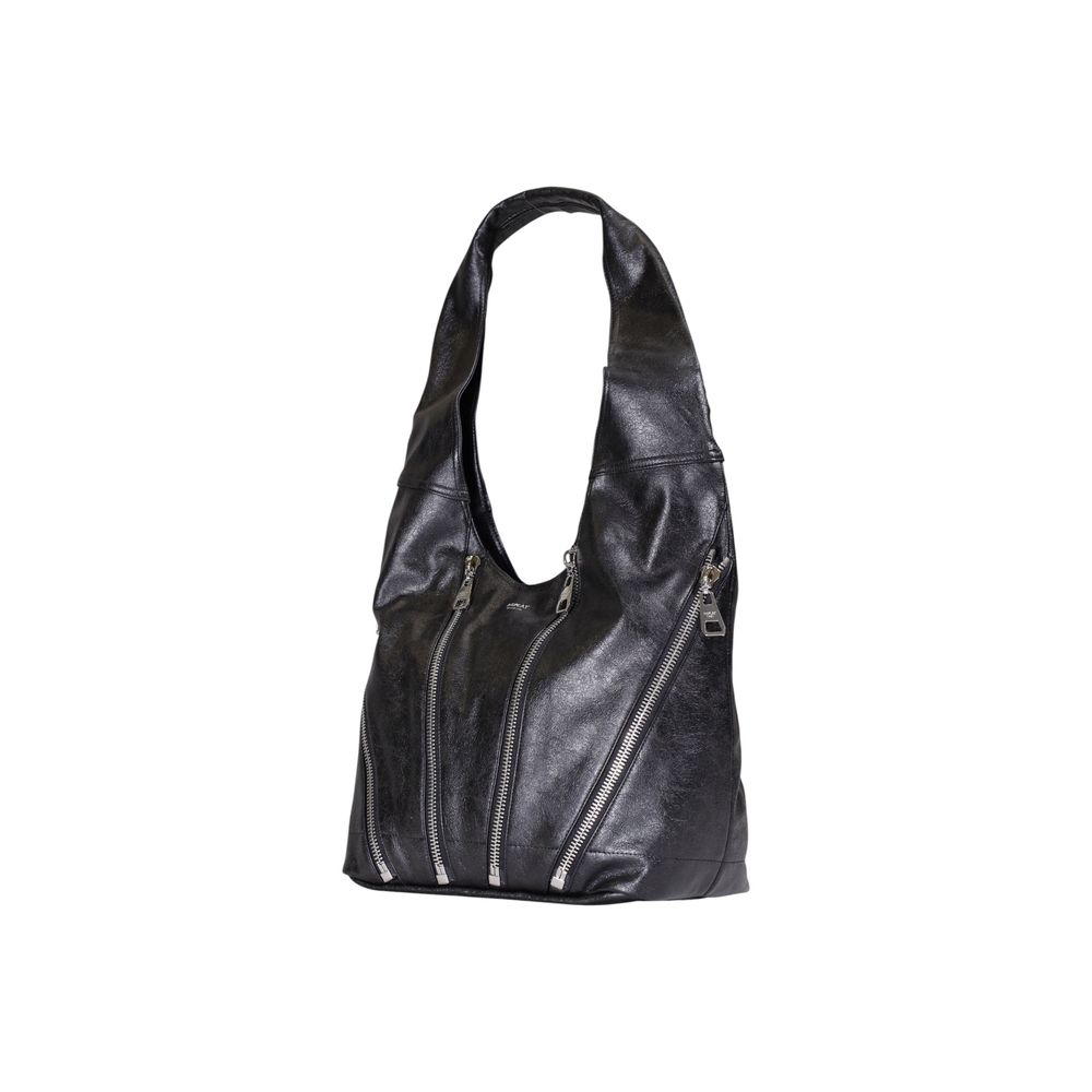 Replay Black Polyester Handbag
