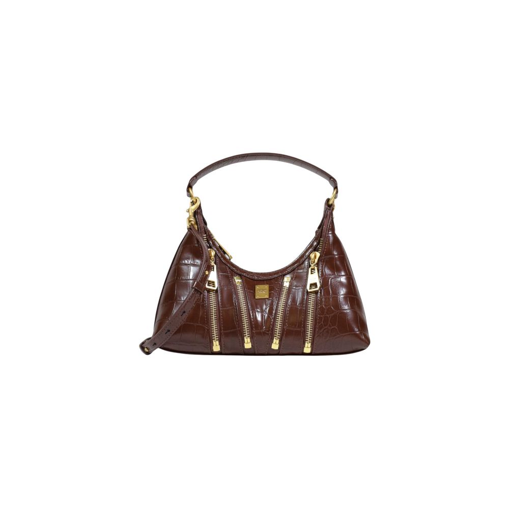 Replay Brown Polyester Handbag