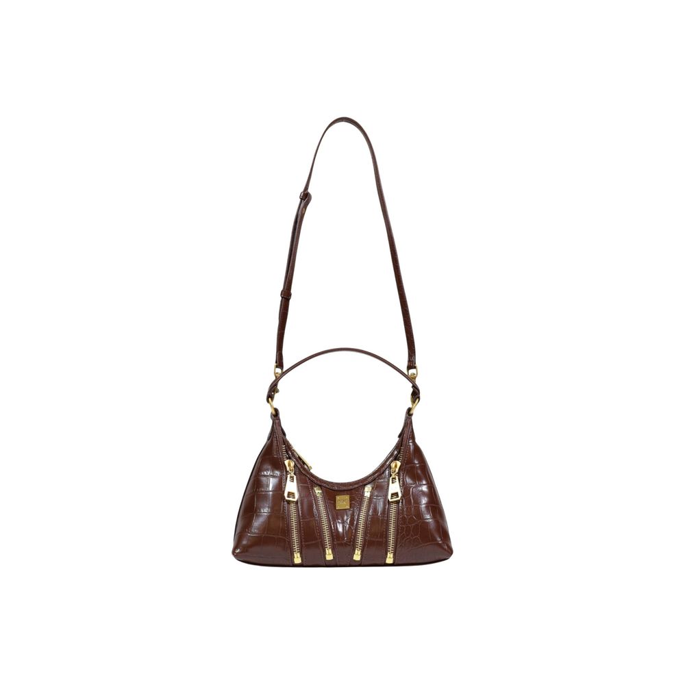 Replay Brown Polyester Handbag