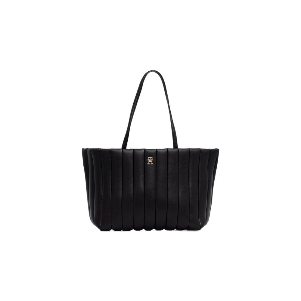 Tommy Hilfiger Black Polyethylene Handbag
