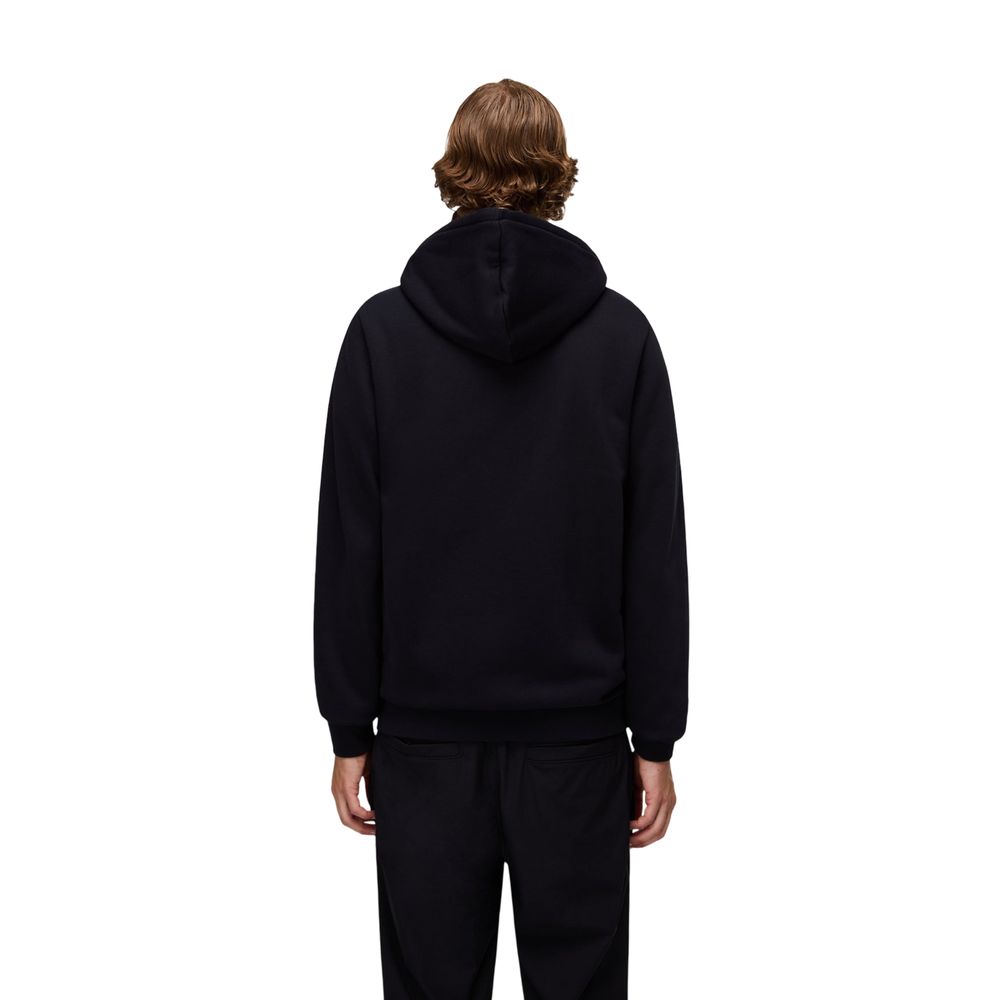 Napapijri Black Cotton Hoodie