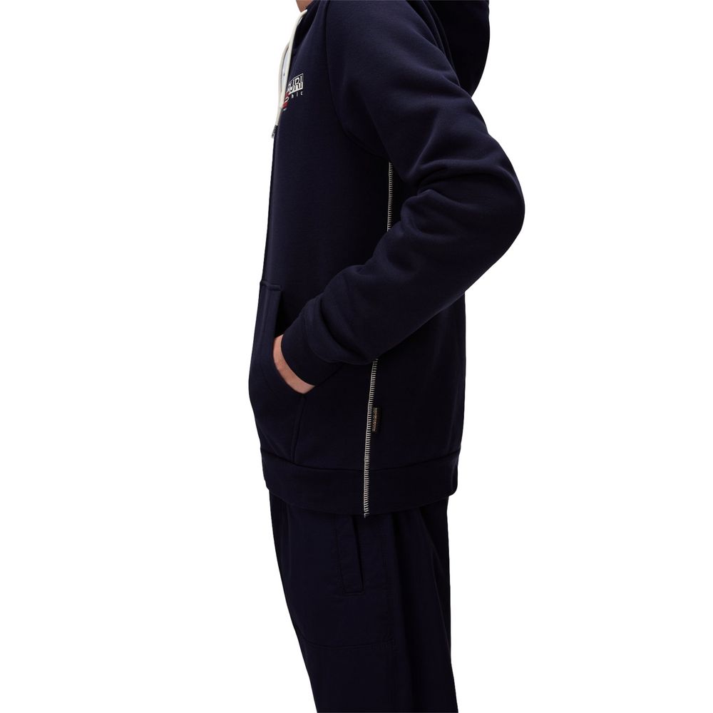 Napapijri Blue Cotton Hoodie