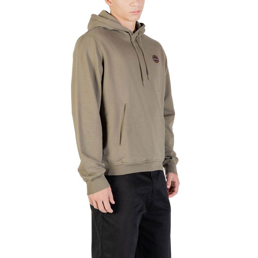 Napapijri Bicolor Cotton Hoodie