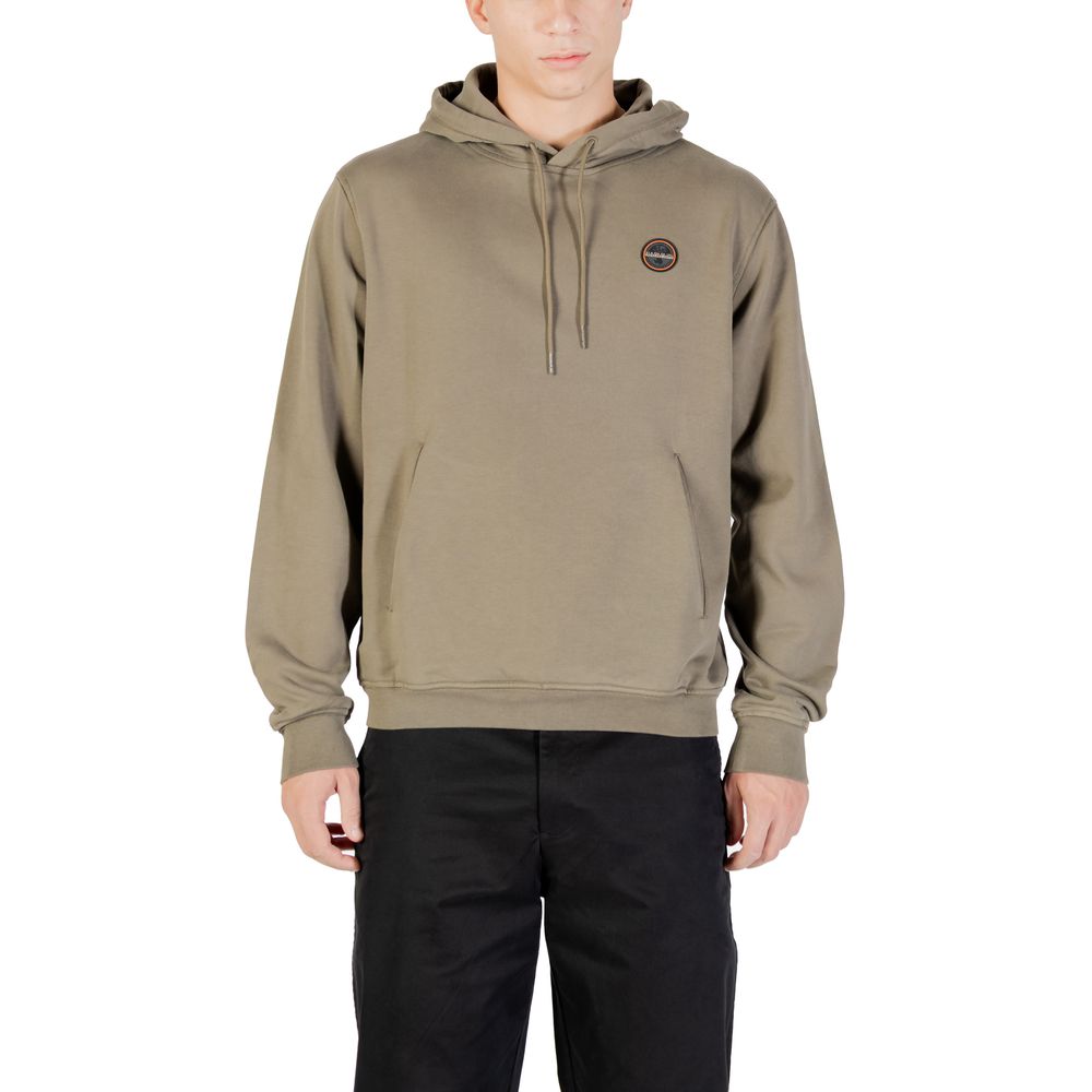 Napapijri Bicolor Cotton Hoodie