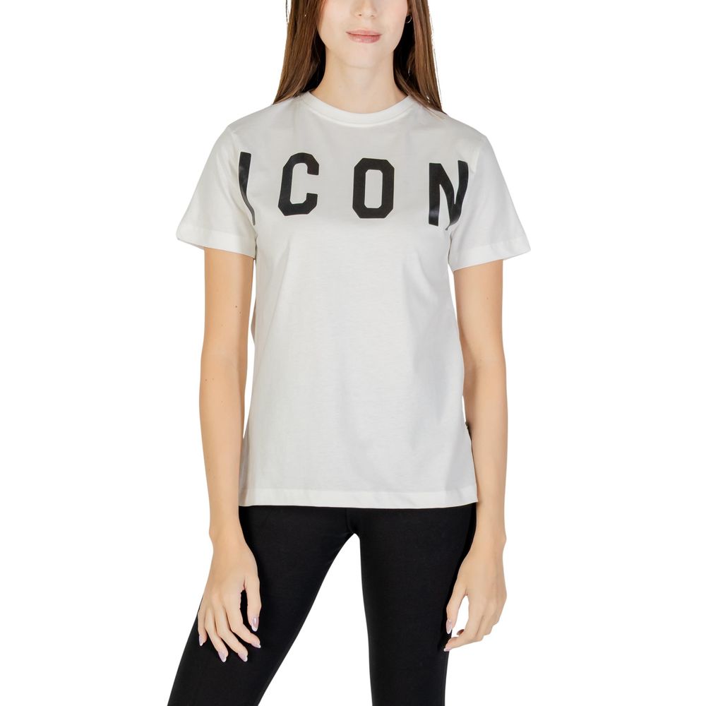 Icon Cream Cotton T-Shirt
