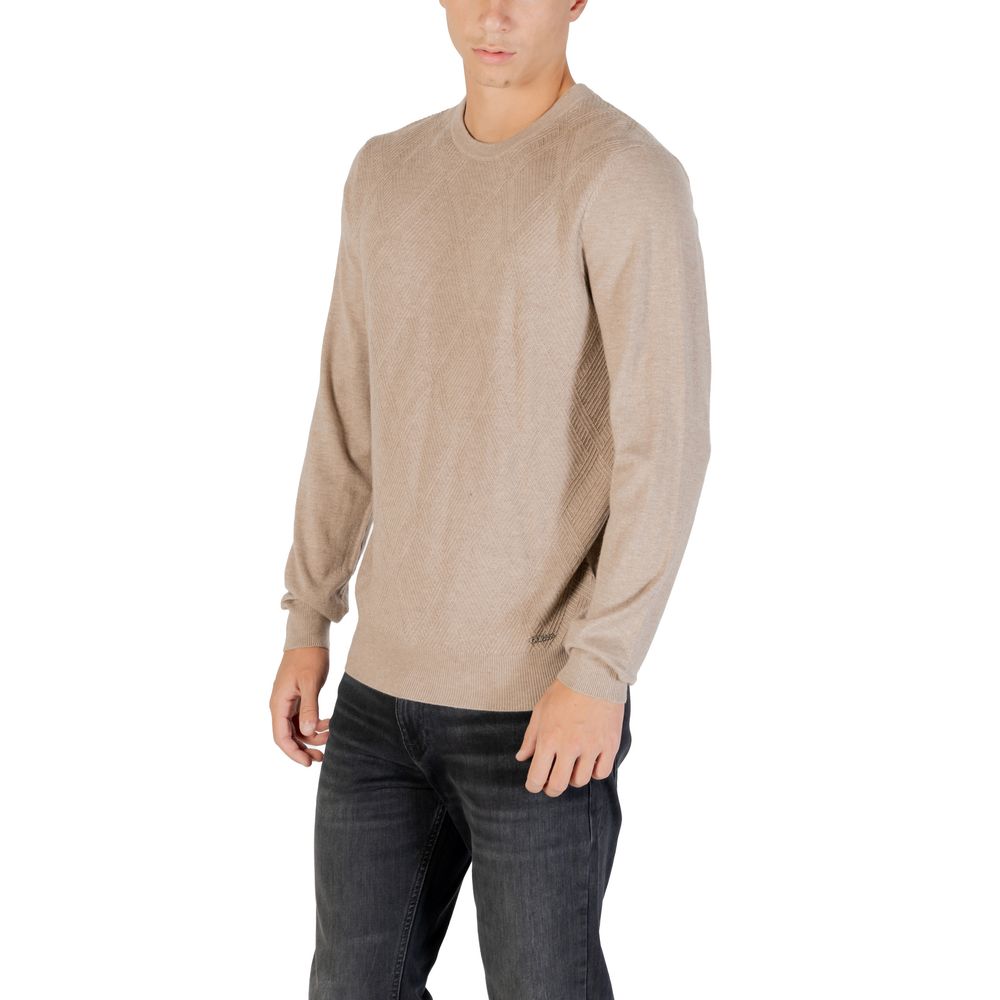Guess Beige Polyacrylic Sweatshirt