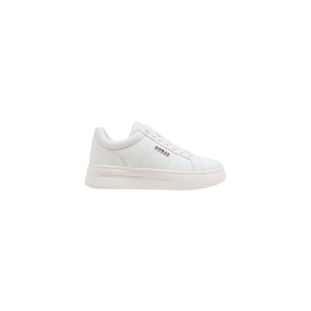 Guess White Platform Sneakers