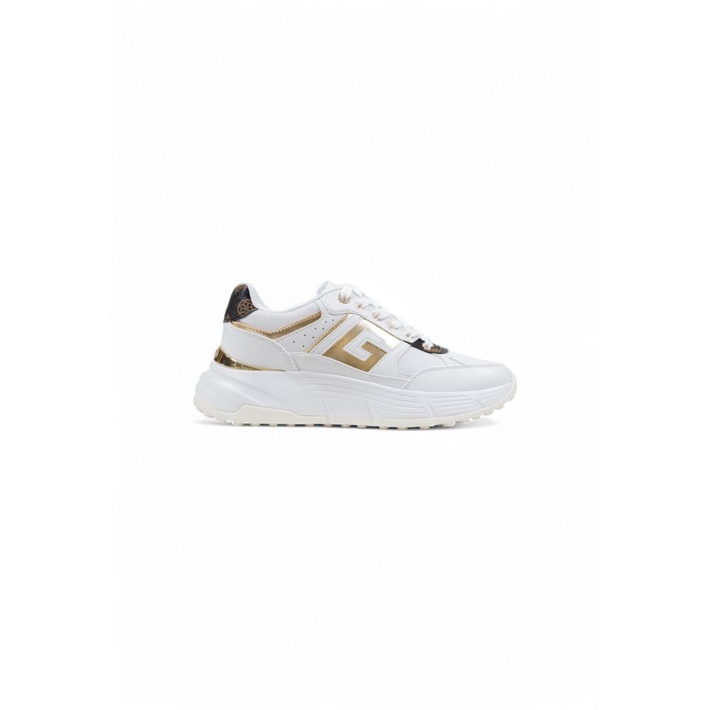 Guess klobige Sneaker aus weißem Polyethylen