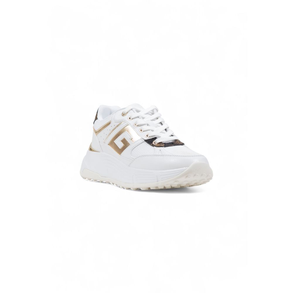Guess klobige Sneaker aus weißem Polyethylen