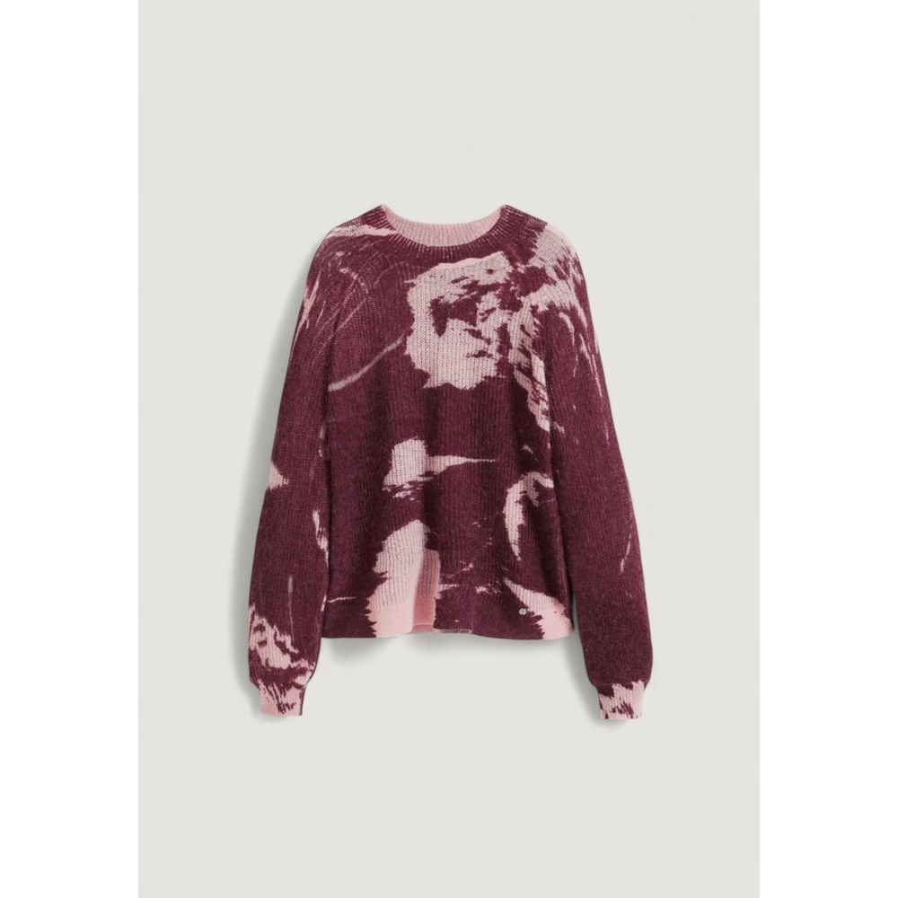 Desigual Purple Polyamide Sweatshirt