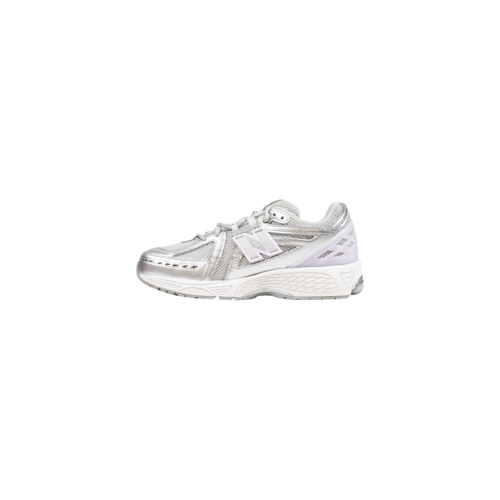 New Balance Silver Synthetic Athletic Sneakers
