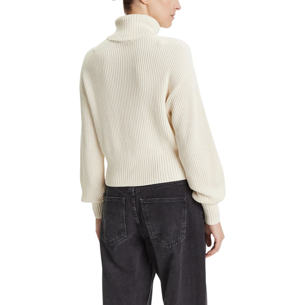 Calvin Klein Jeans Beige Cotton Sweatshirt