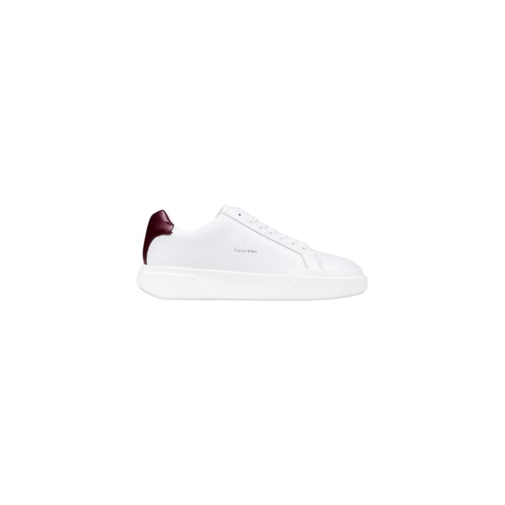 Calvin Klein White Leather Chunky Sneakers