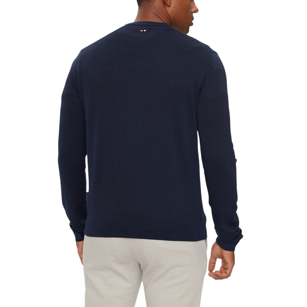 Napapijri Blue Cotton Sweatshirt