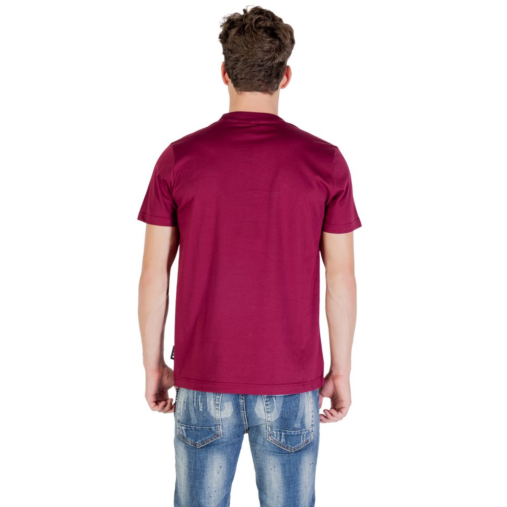 Icon Bordeaux Cotton T-Shirt