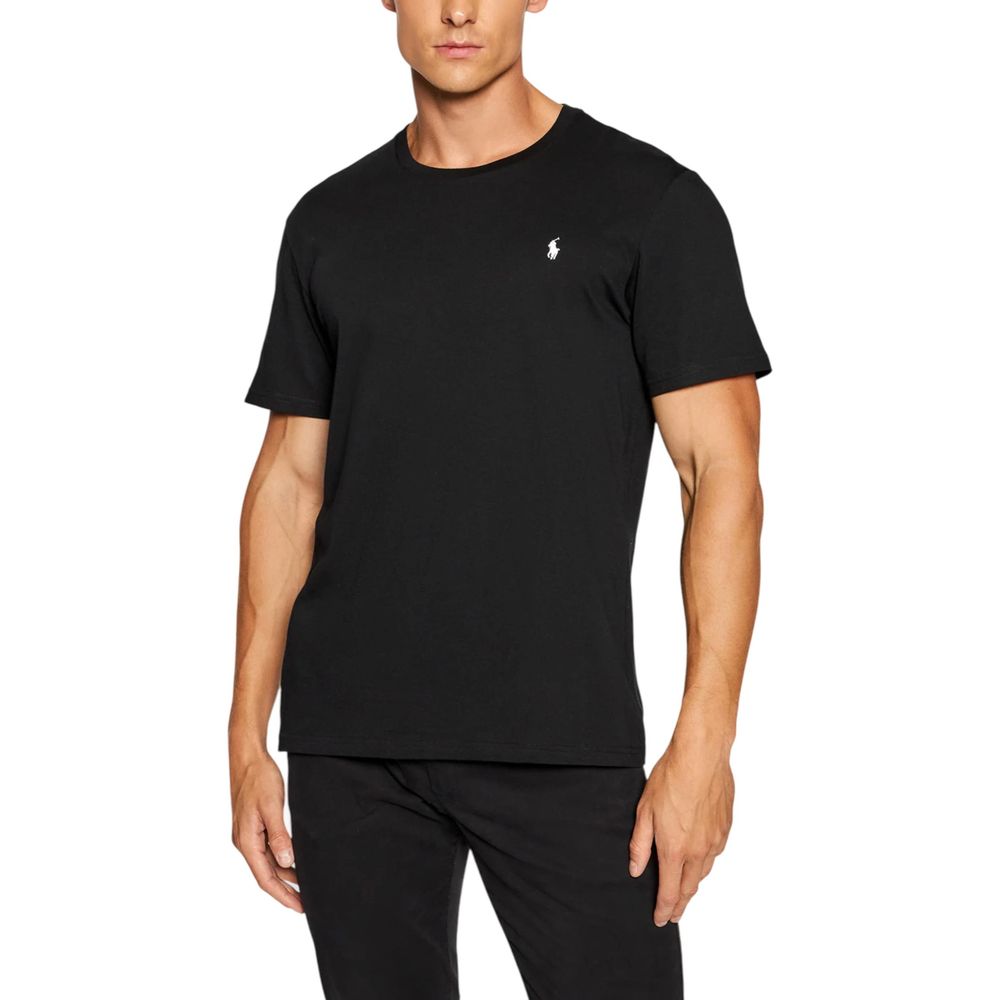 Ralph Lauren Black Cotton T-Shirt