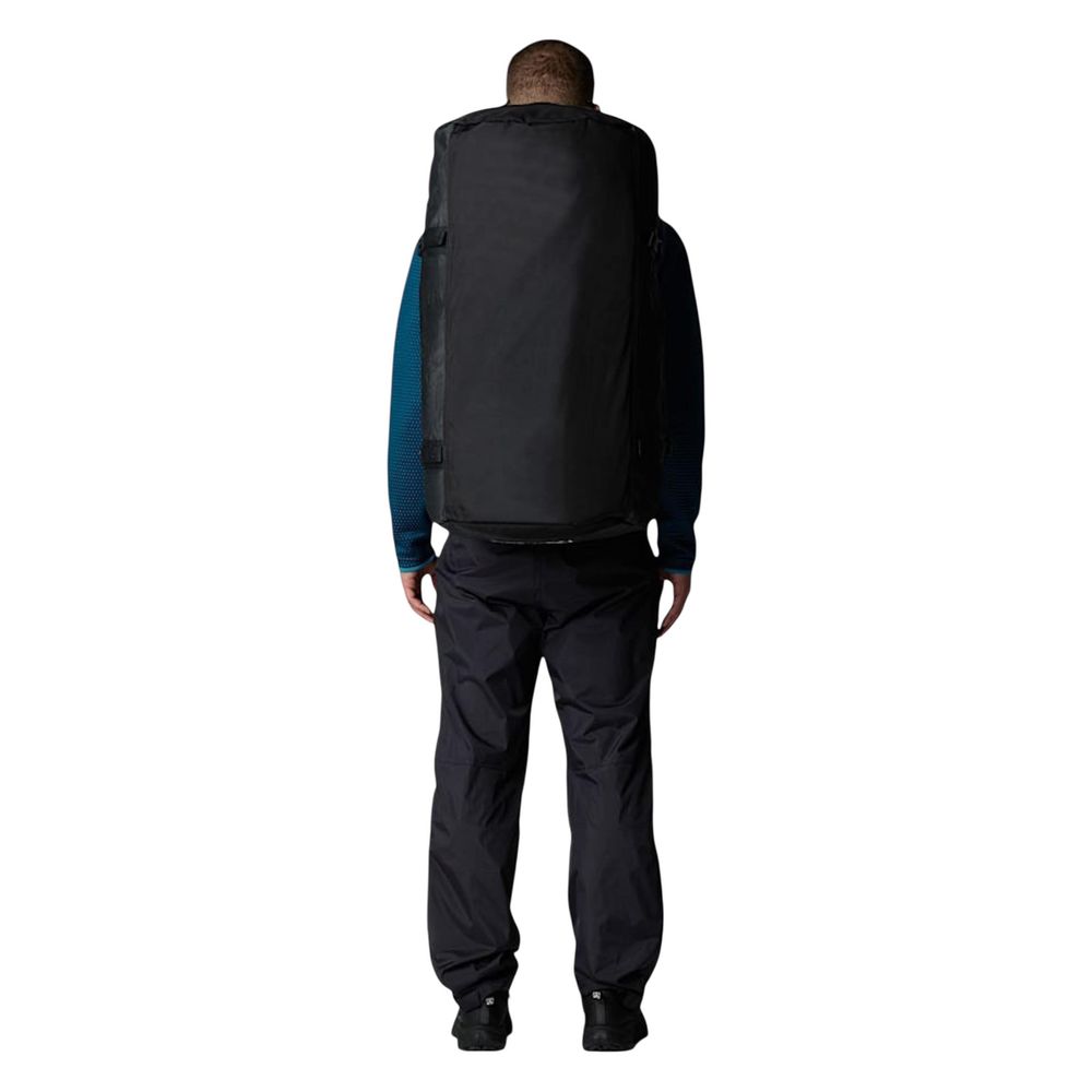 The North Face Schwarze recycelte Polyester-Reisetasche