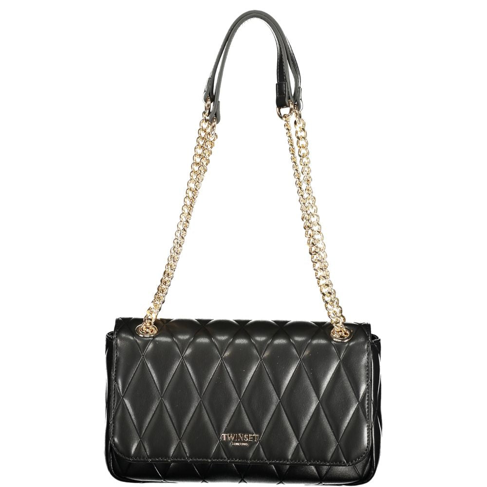 Sac à main Twinset en polyuréthane noir pour femme