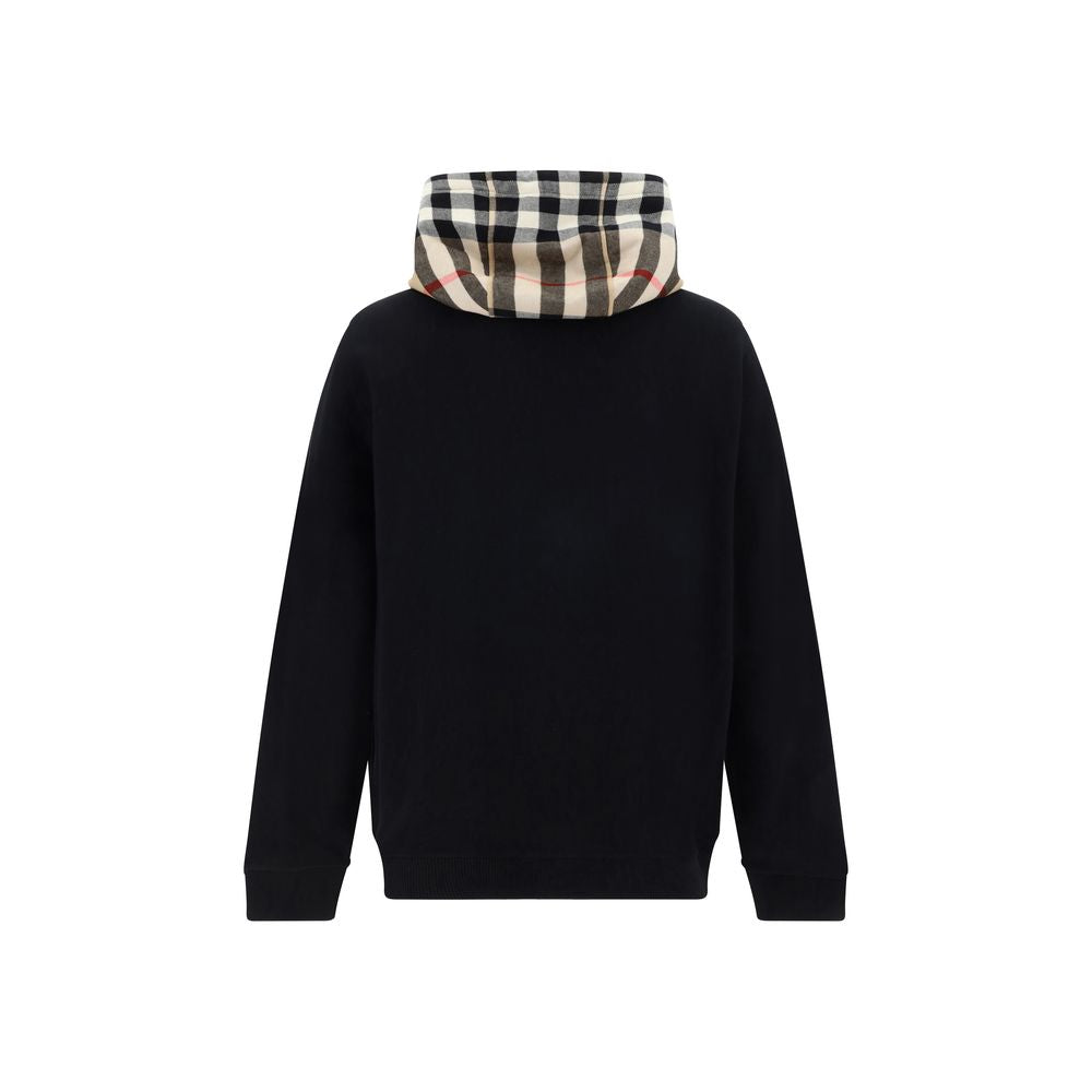 Burberry Black Cotton Sweatshirt