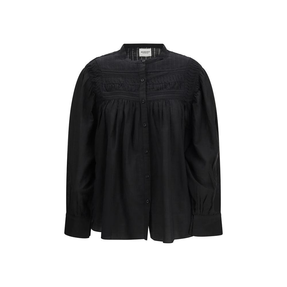 Marant Etoile Black Cotton Dress Shirt