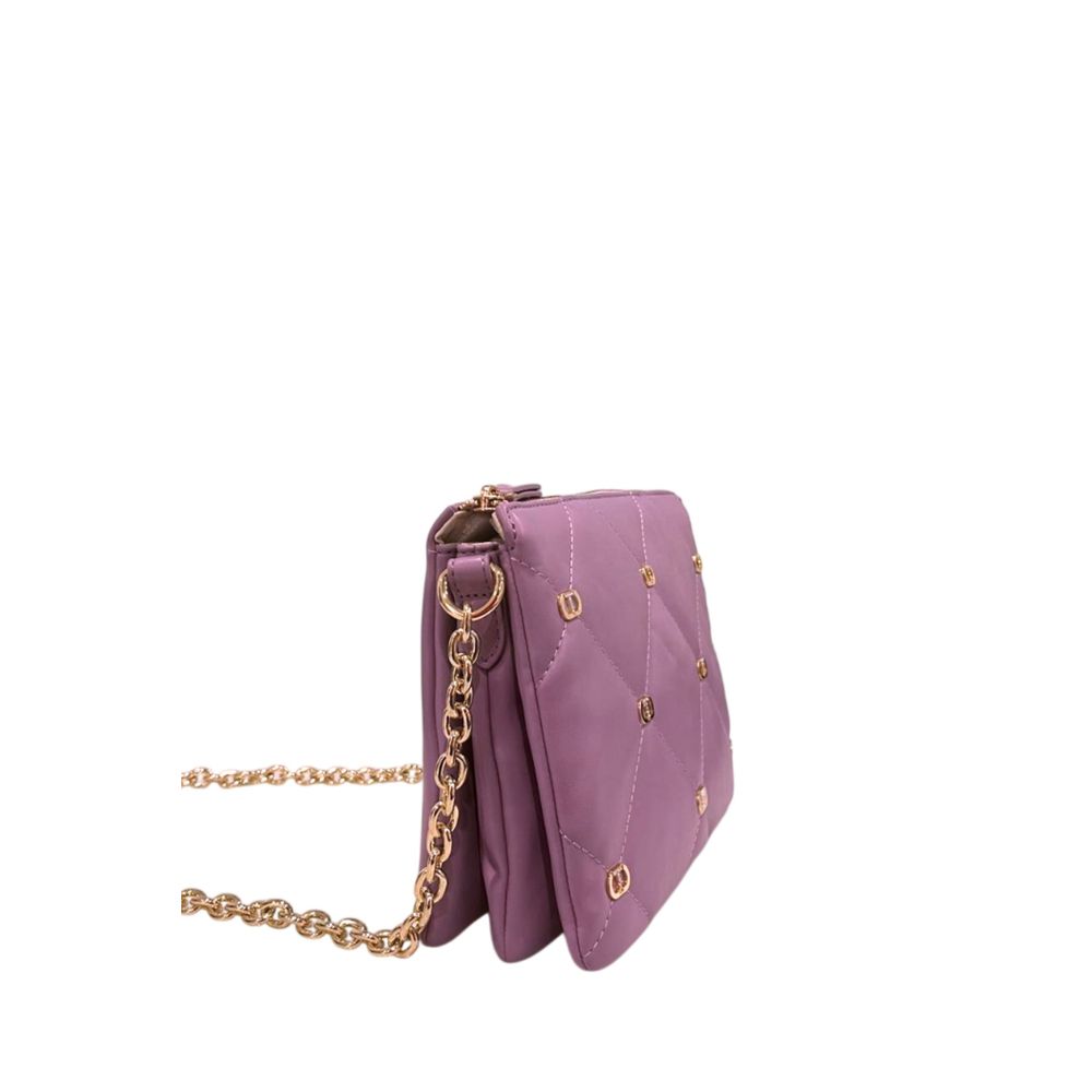 Sac bandoulière Twinset en similicuir violet pour femme