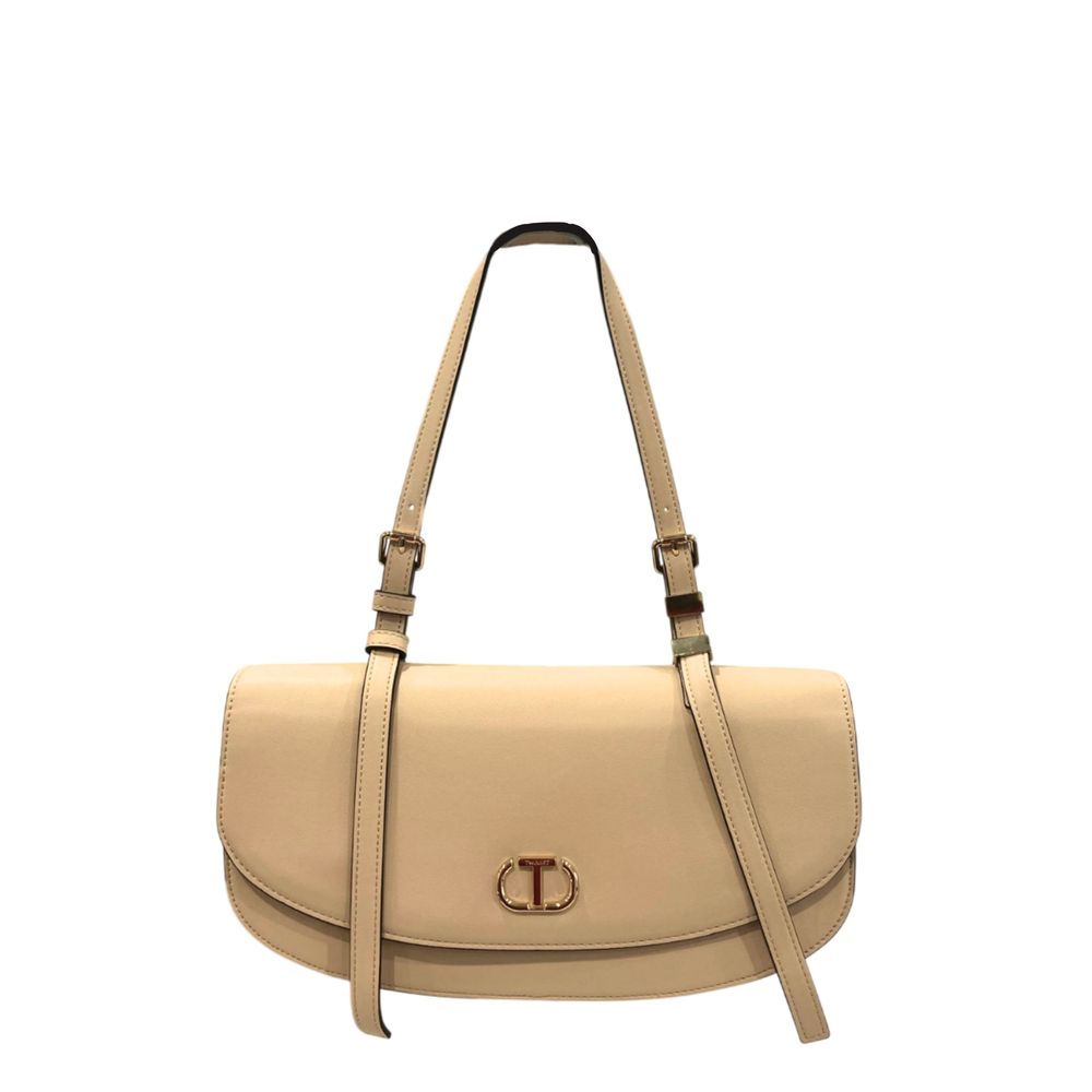 Sac bandoulière Twinset femme en polyuréthane jaune