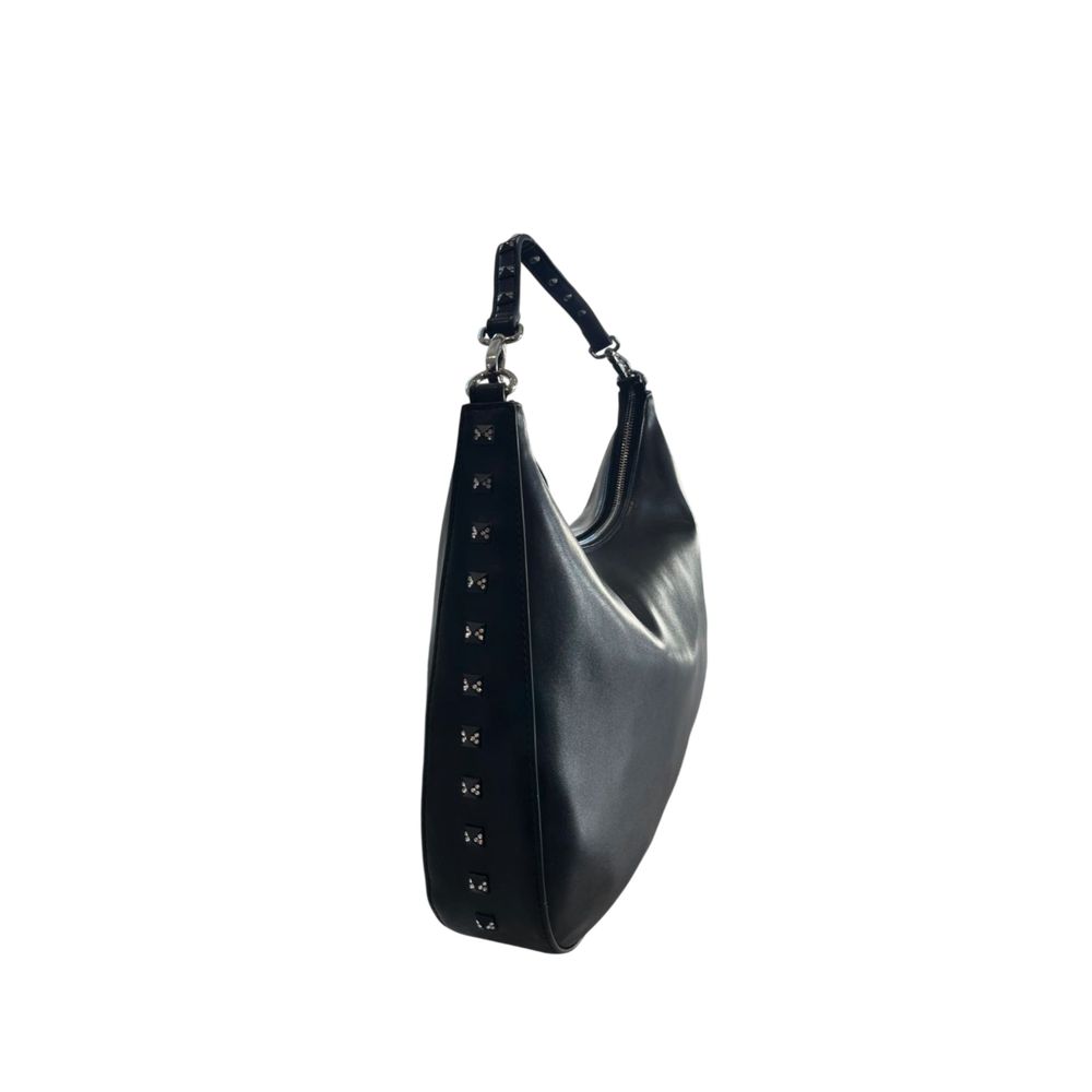 Sac bandoulière Twinset noir en similicuir pour femme