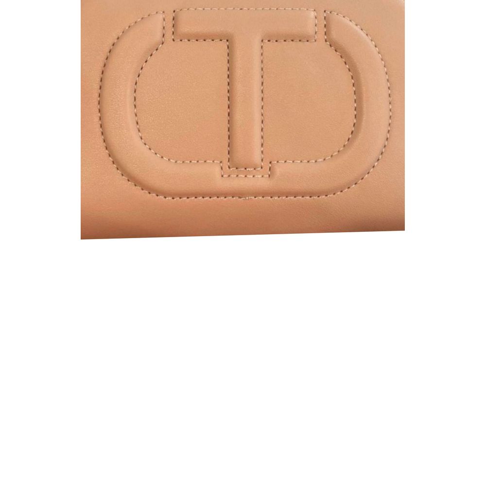 Twinset Rosa Kunstleder Damen Umhängetasche