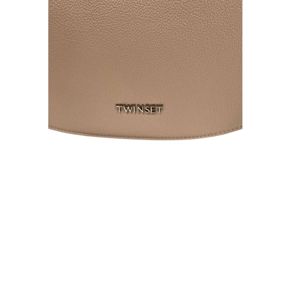 Twinset Rosa PU Damen Schultertasche