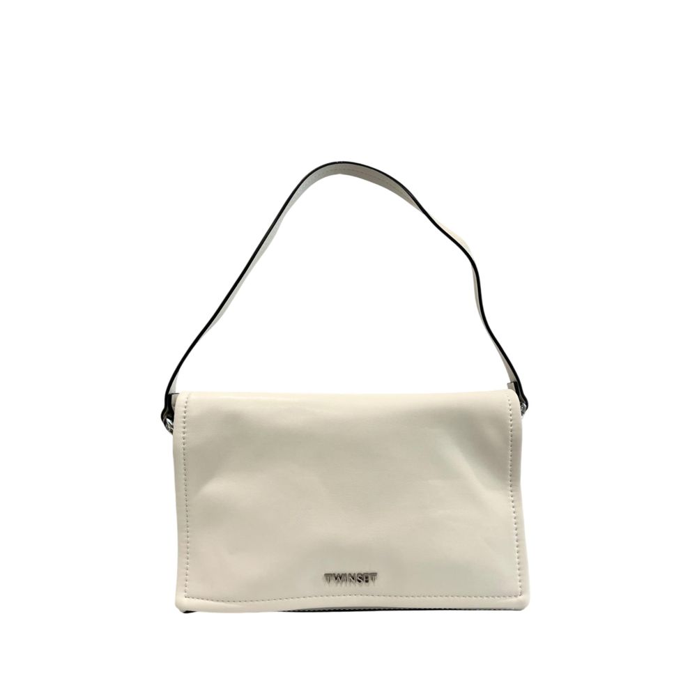 Sac à bandoulière Twinset en PU blanc pour femme
