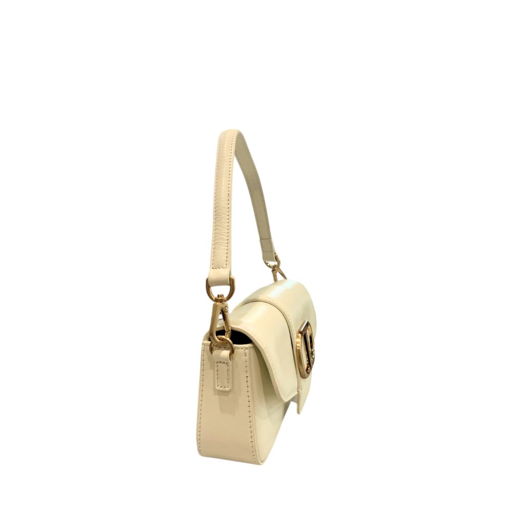 Sac à bandoulière Twinset blanc en polyuréthane pour femme