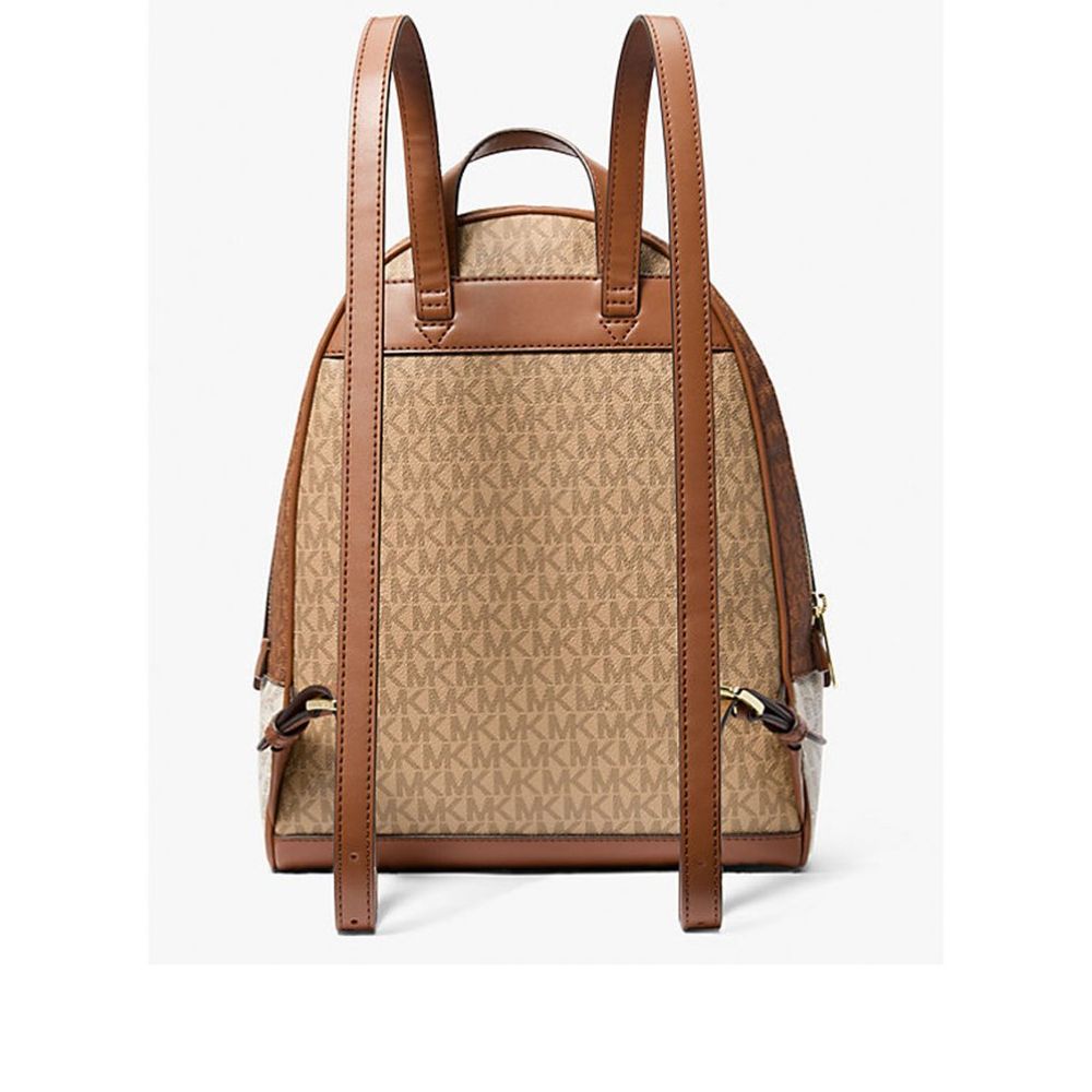 Michael Kors Brown Leather Backpack