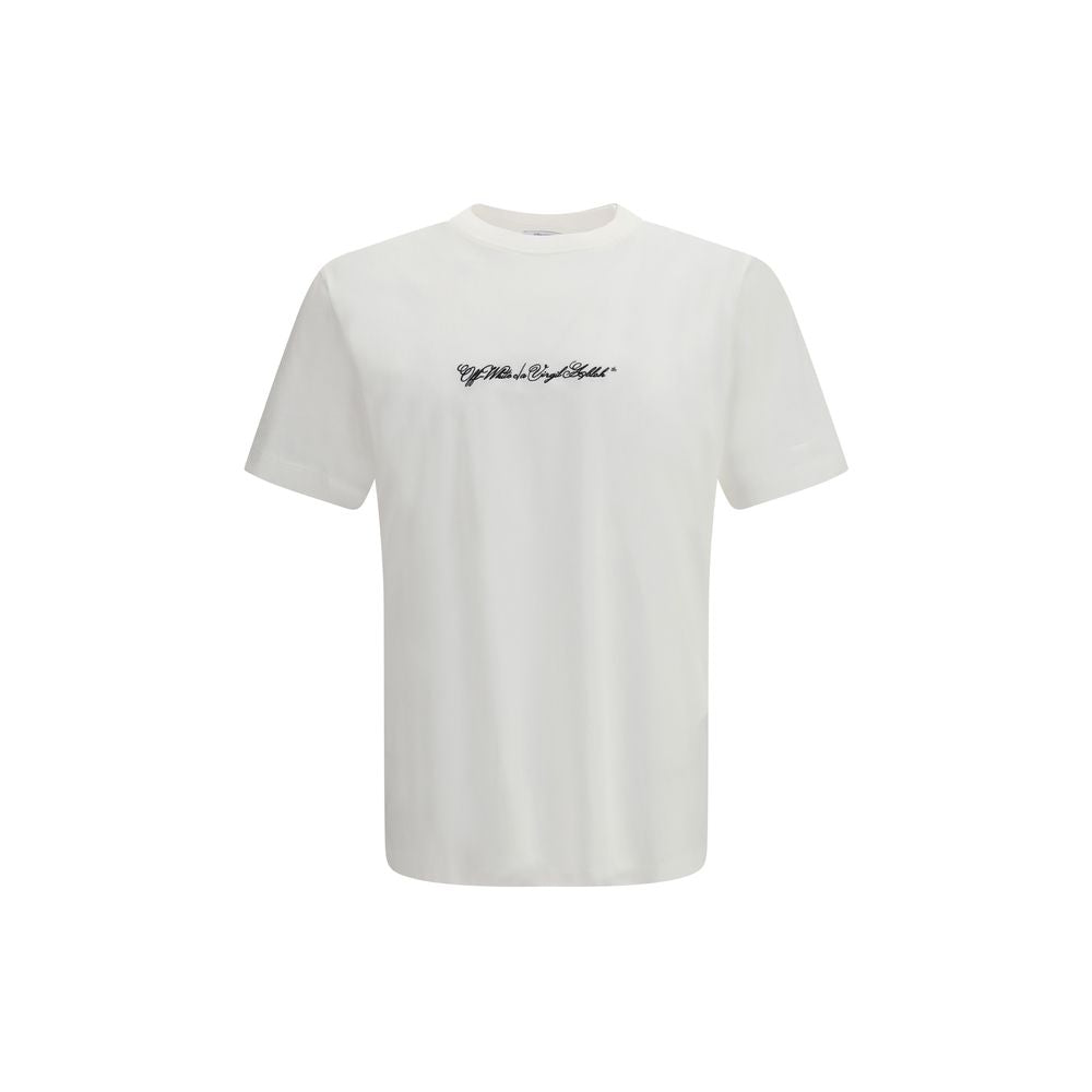 Off-White White Cotton T-Shirt