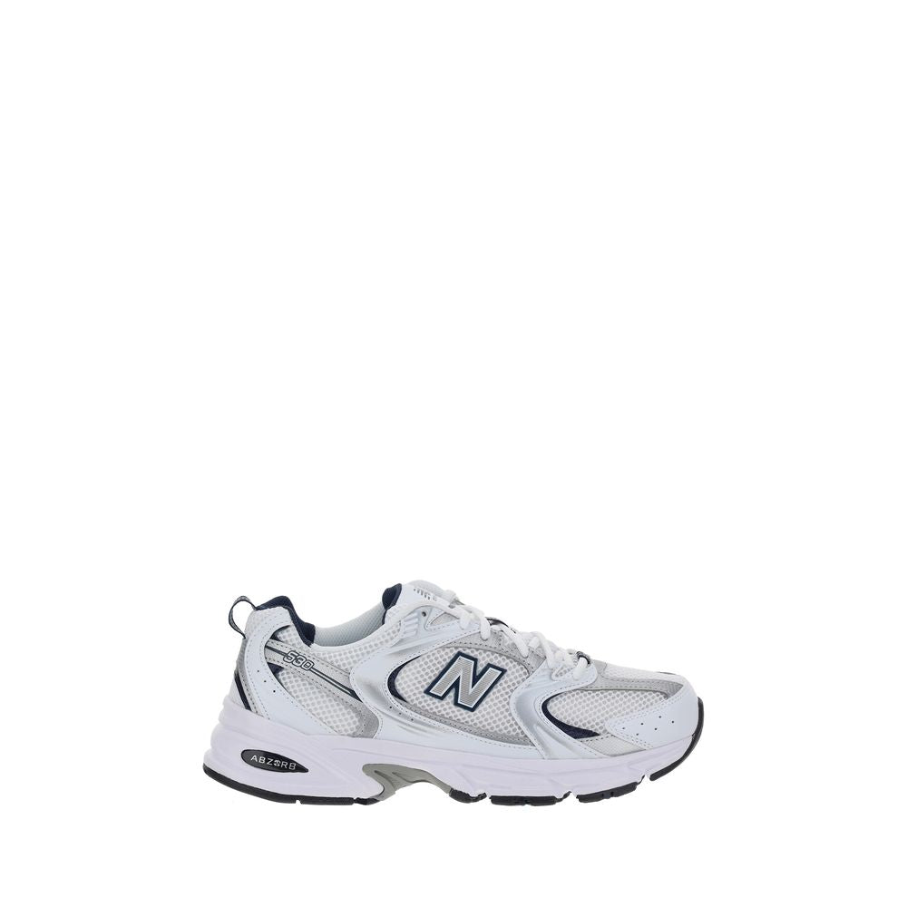 New Balance White Athletic Sneakers