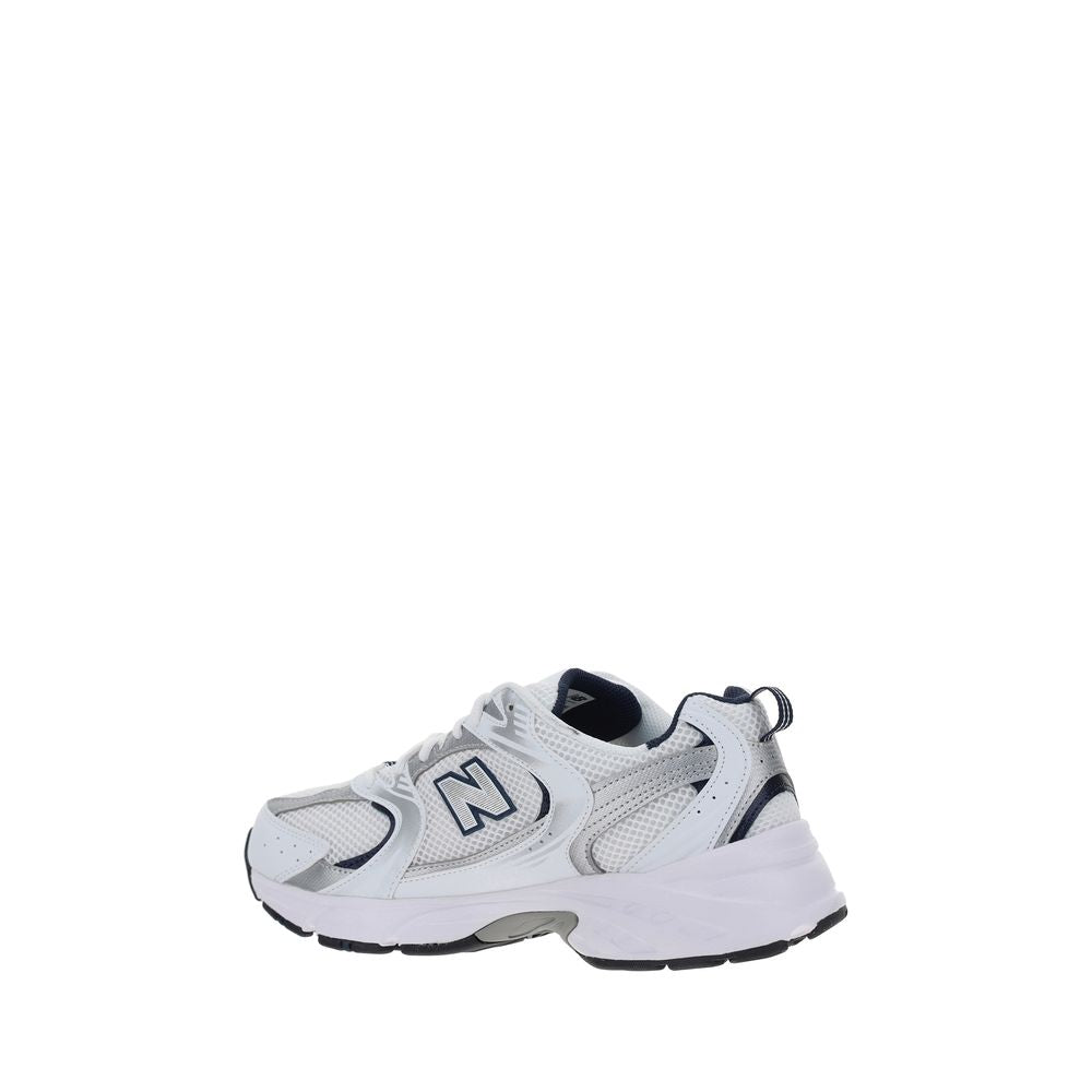 New Balance White Athletic Sneakers