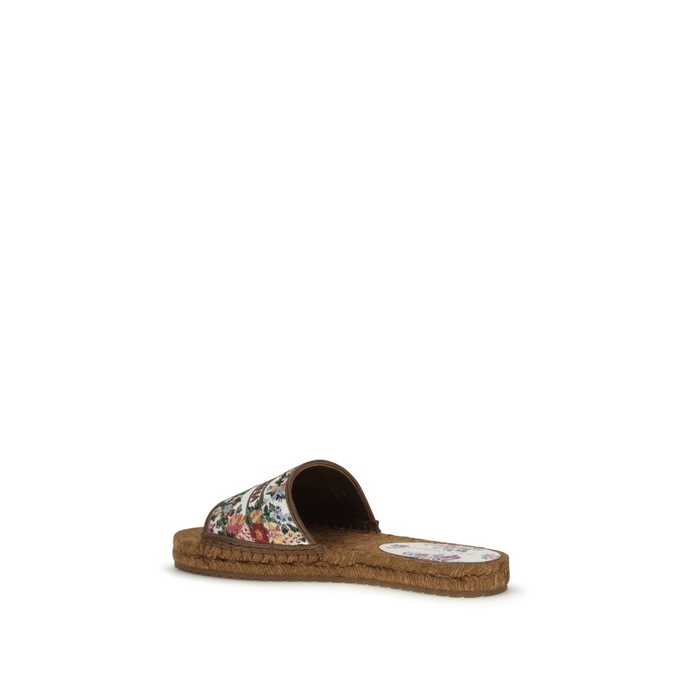 Dolce & Gabbana Multicolor Fabric Espadrilles