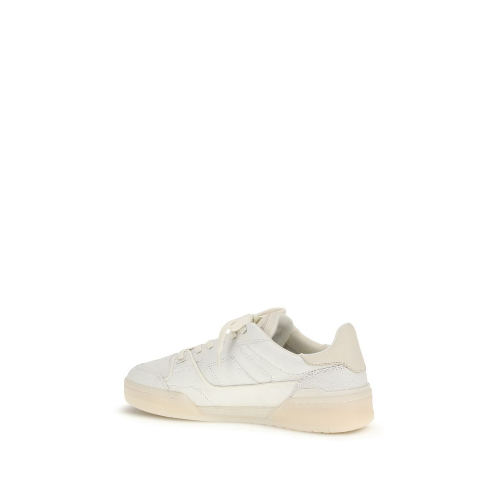 Axel Arigato White Calf Leather Bos Taurus Low Top Sneakers