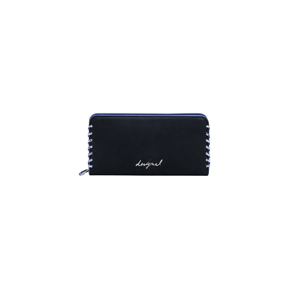 Desigual Black Polyethylene Wallet