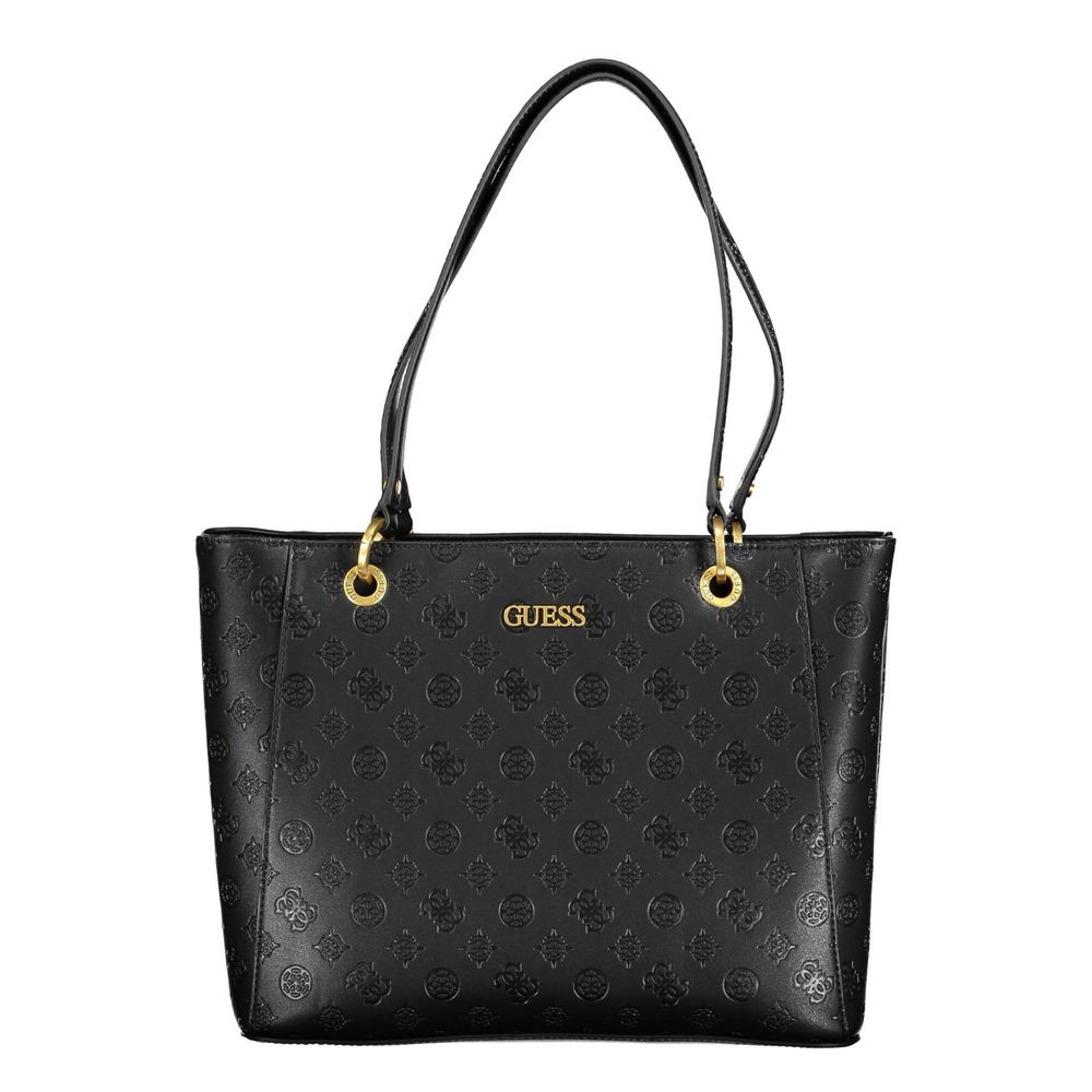 Guess Jeans Black Polyurethane Women Handbag