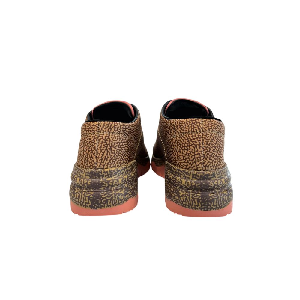 Borbonese Damen-Sneaker aus beigem Leder