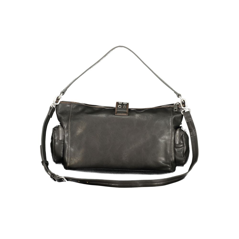 Desigual Marrone Polyurethan Damen Handtasche