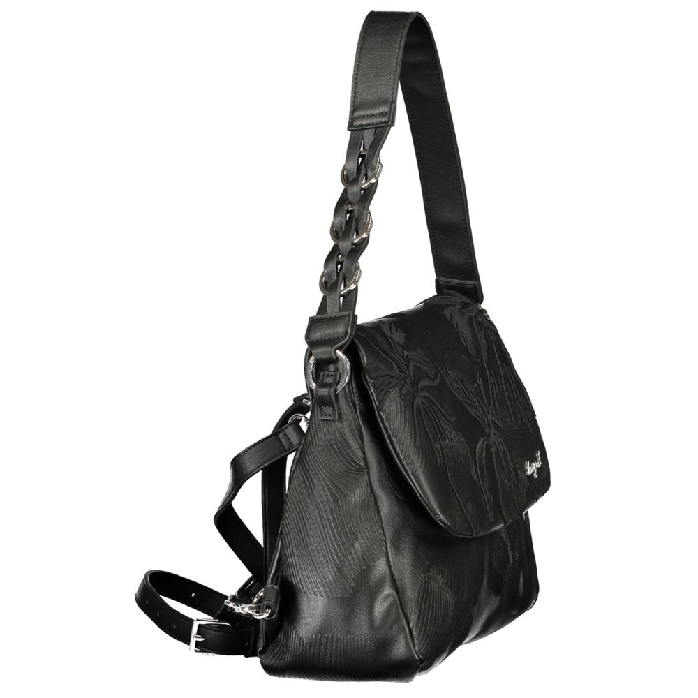 Sac à dos femme Desigual noir en polyuréthane