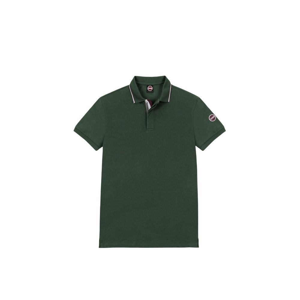 Colmar Originals Grünes Baumwoll-Polohemd