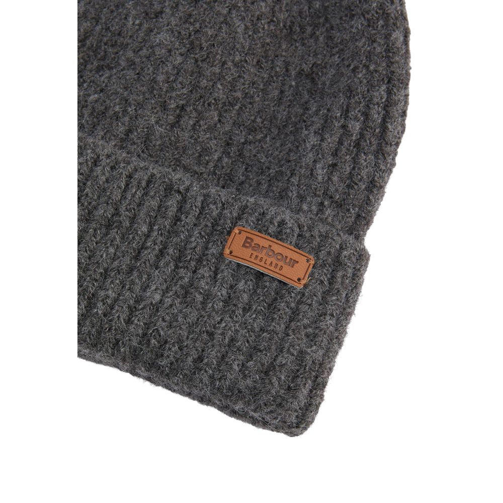 Barbour Beanie aus grauem Polyester