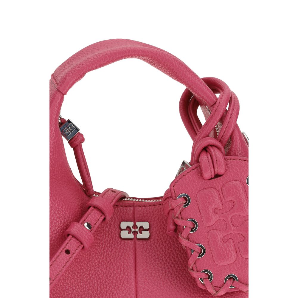 Ganni Mehrfarbige Handtasche aus recyceltem Polyester