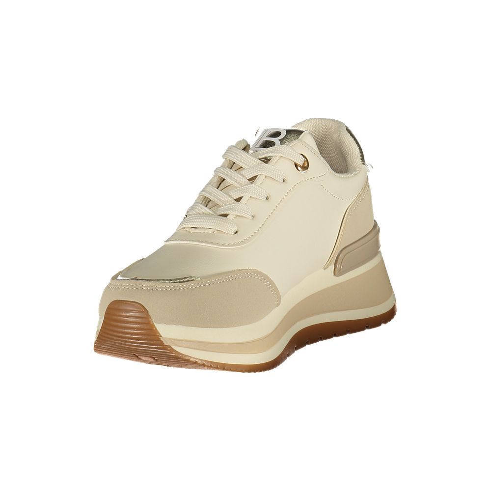 Laura Biagiotti Beige Women Sneaker